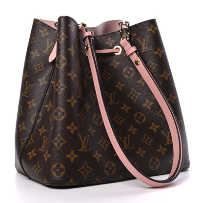 Louis Vuitton Monogram Neonoe MM Rose Poudre 2 of 4