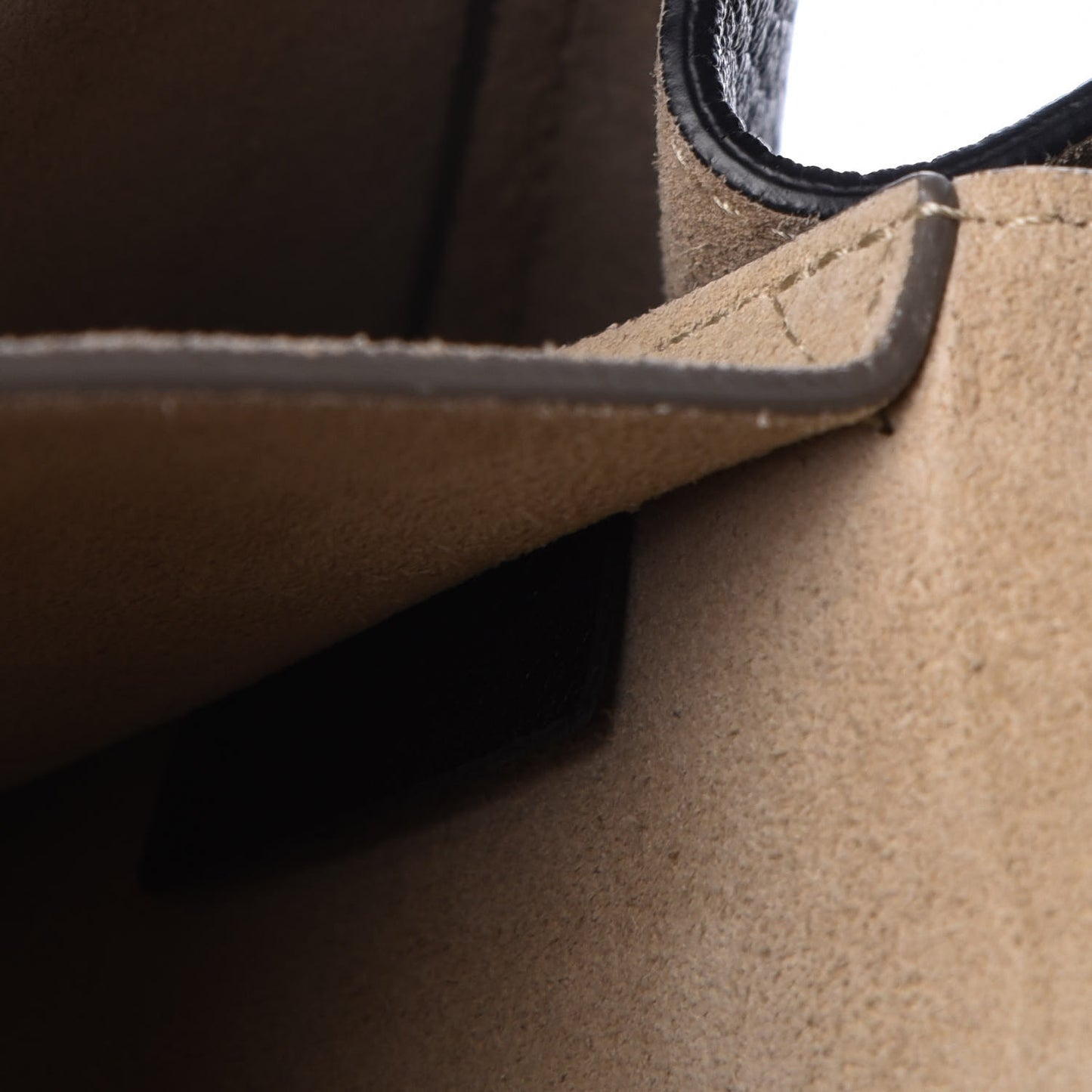 Grained Lambskin Mini Drew Shoulder Bag Black