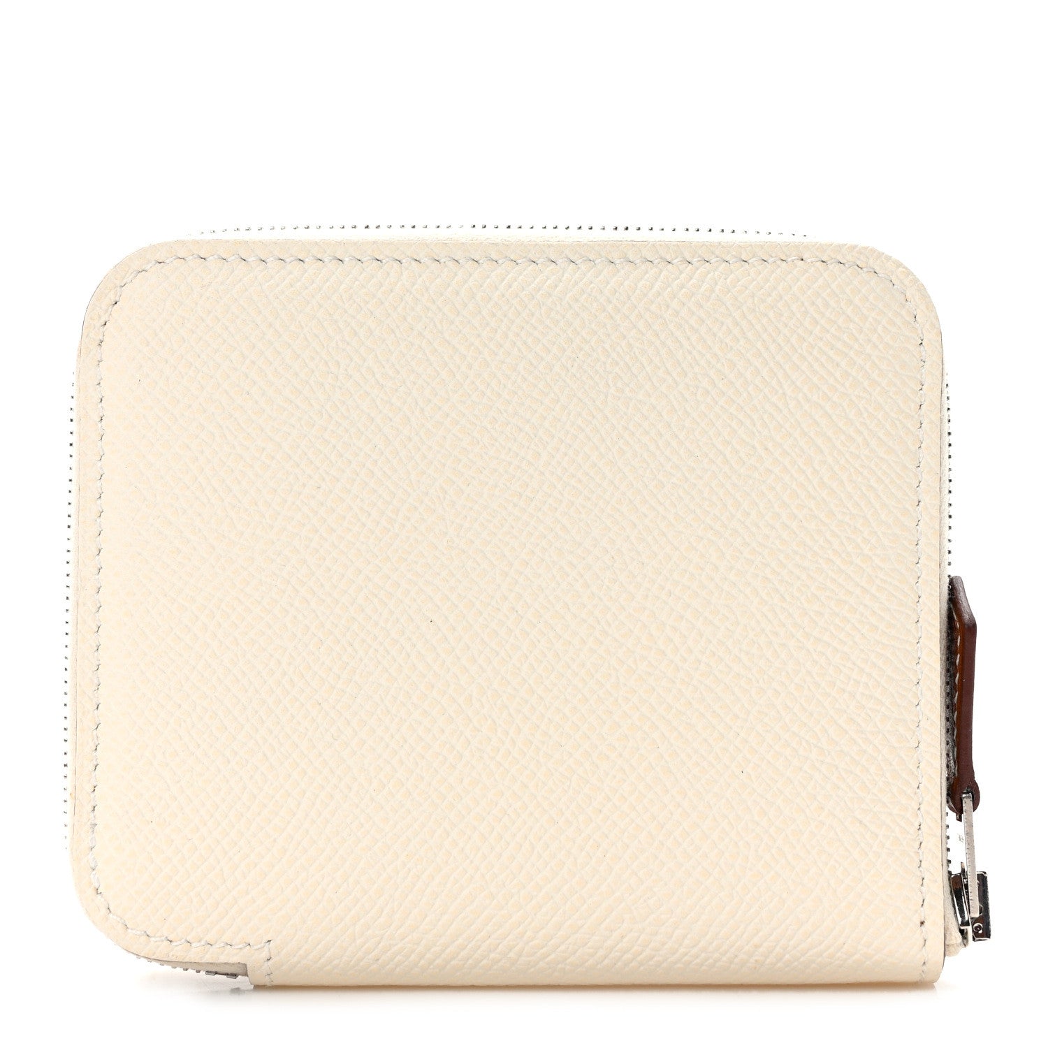 Hermes Epsom Silk'In Compact Wallet Nata 1 of 7