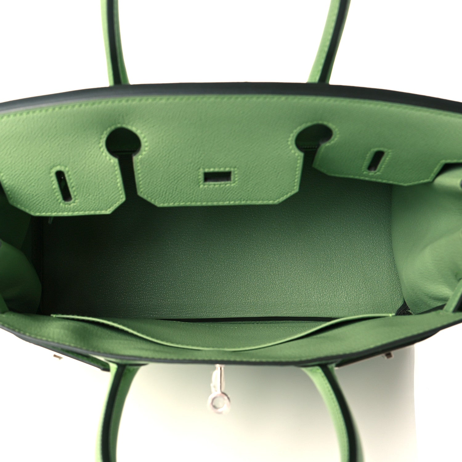Hermes Epsom Birkin 30 Vert Criquet 5 of 11