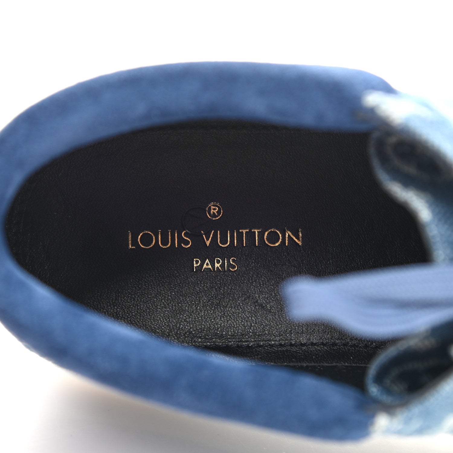 Louis Vuitton Monogram Denim Mods Ankle Boot 8 Blue 7 of 8
