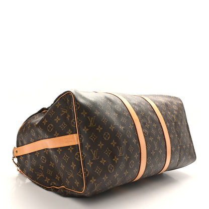 Louis Vuitton Monogram Keepall Bandouliere 55 3 of 12