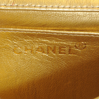 Chanel Lambskin Micro Mini Kelly Flap Bag Gold 8 of 9