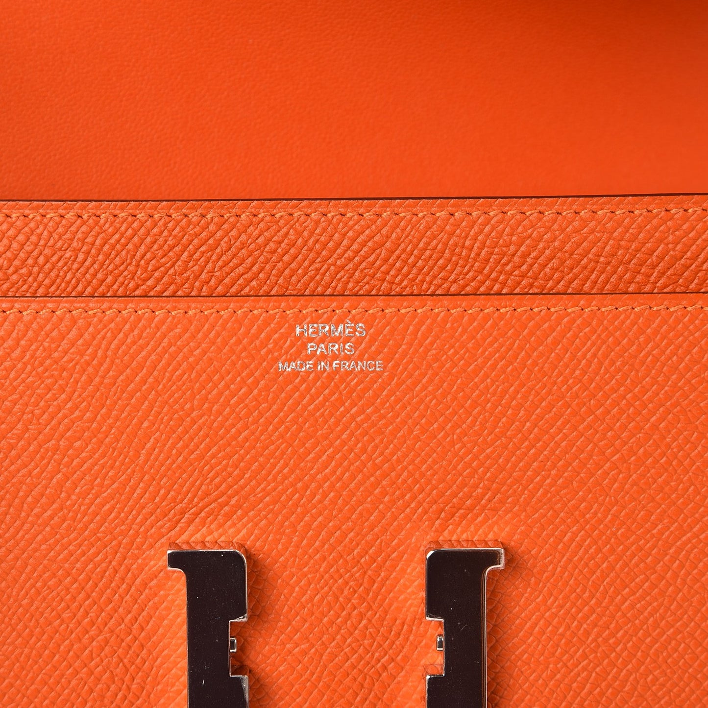 Epsom Constance Long Wallet Orange