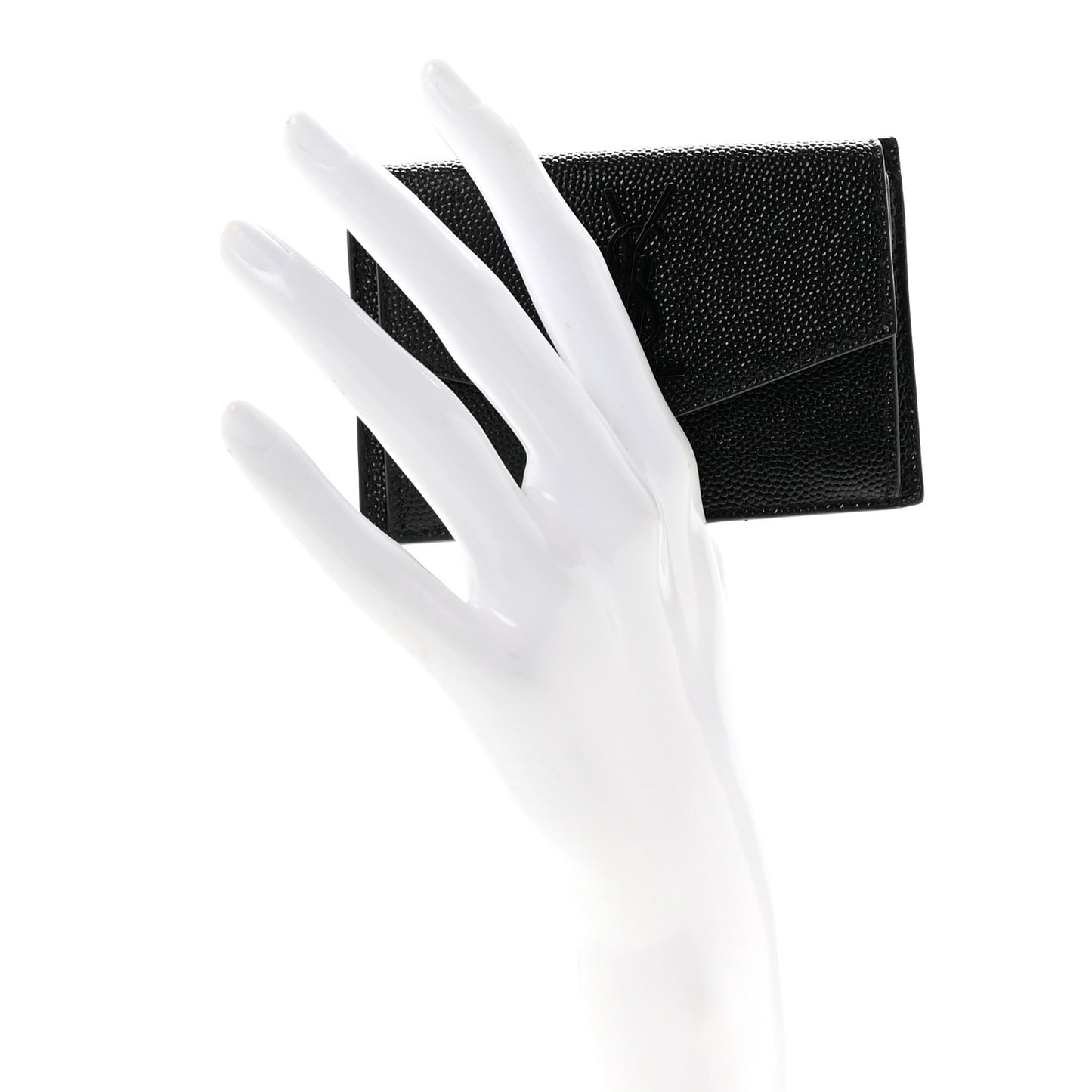 Grain de Poudre Uptown Card Holder Black