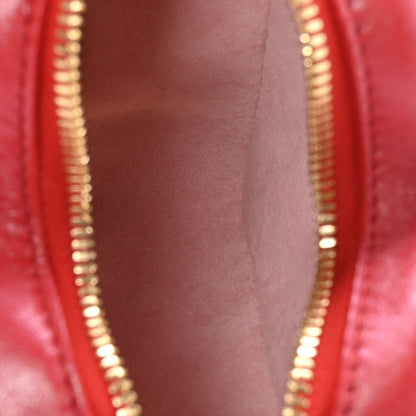 Louis Vuitton Lambskin Embossed Monogram Fall In Love Sac Coeur Heart Chain Bag Lipstick Red 5 of 10
