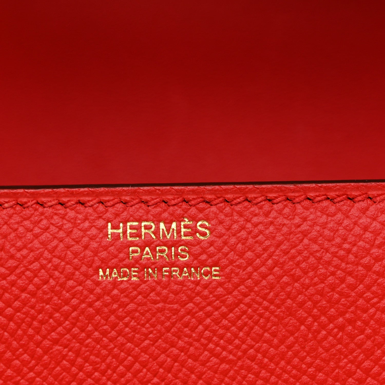 Hermes Epsom Mosaique Au 24-17 Rouge De Coeur 7 of 13