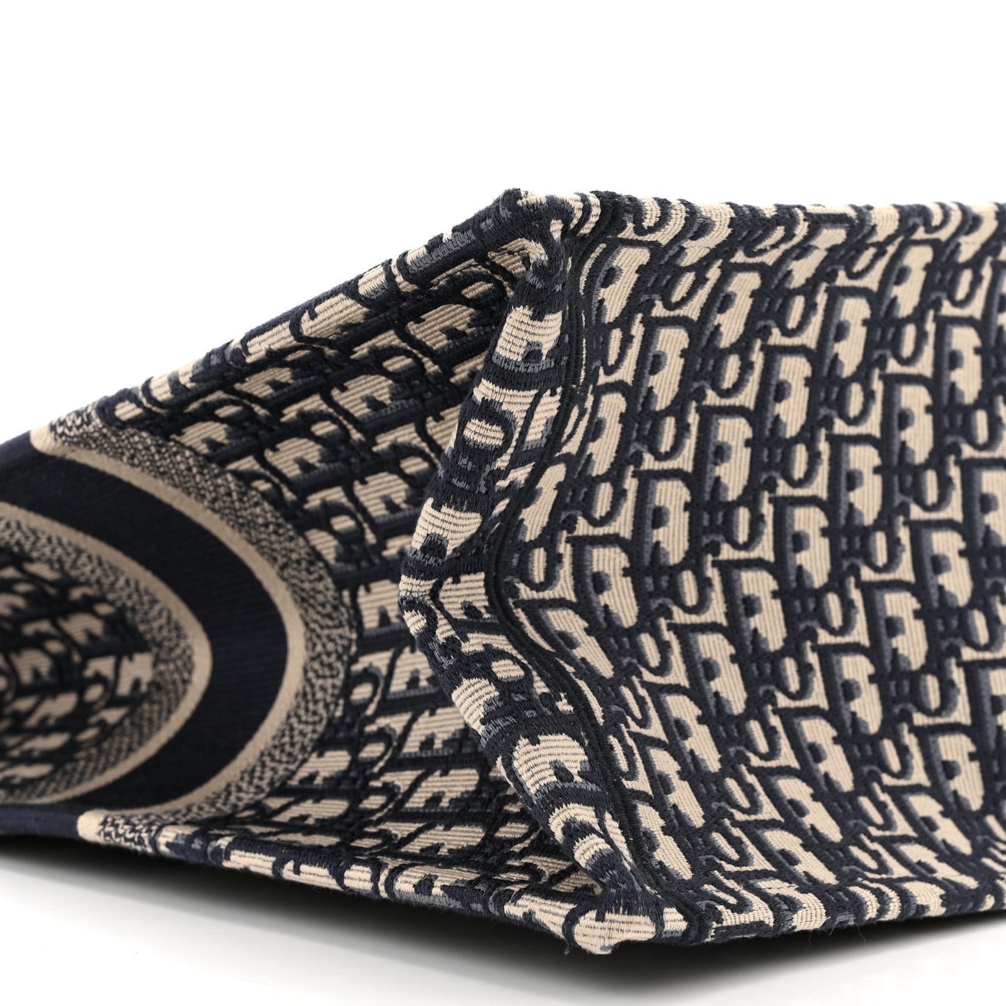 Oblique Large Book Tote Blue Multicolor