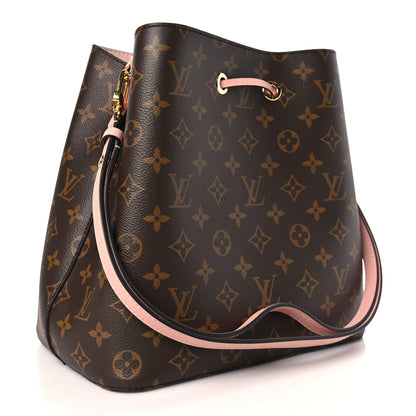 Louis Vuitton Monogram Neonoe MM Rose Poudre 3 of 8
