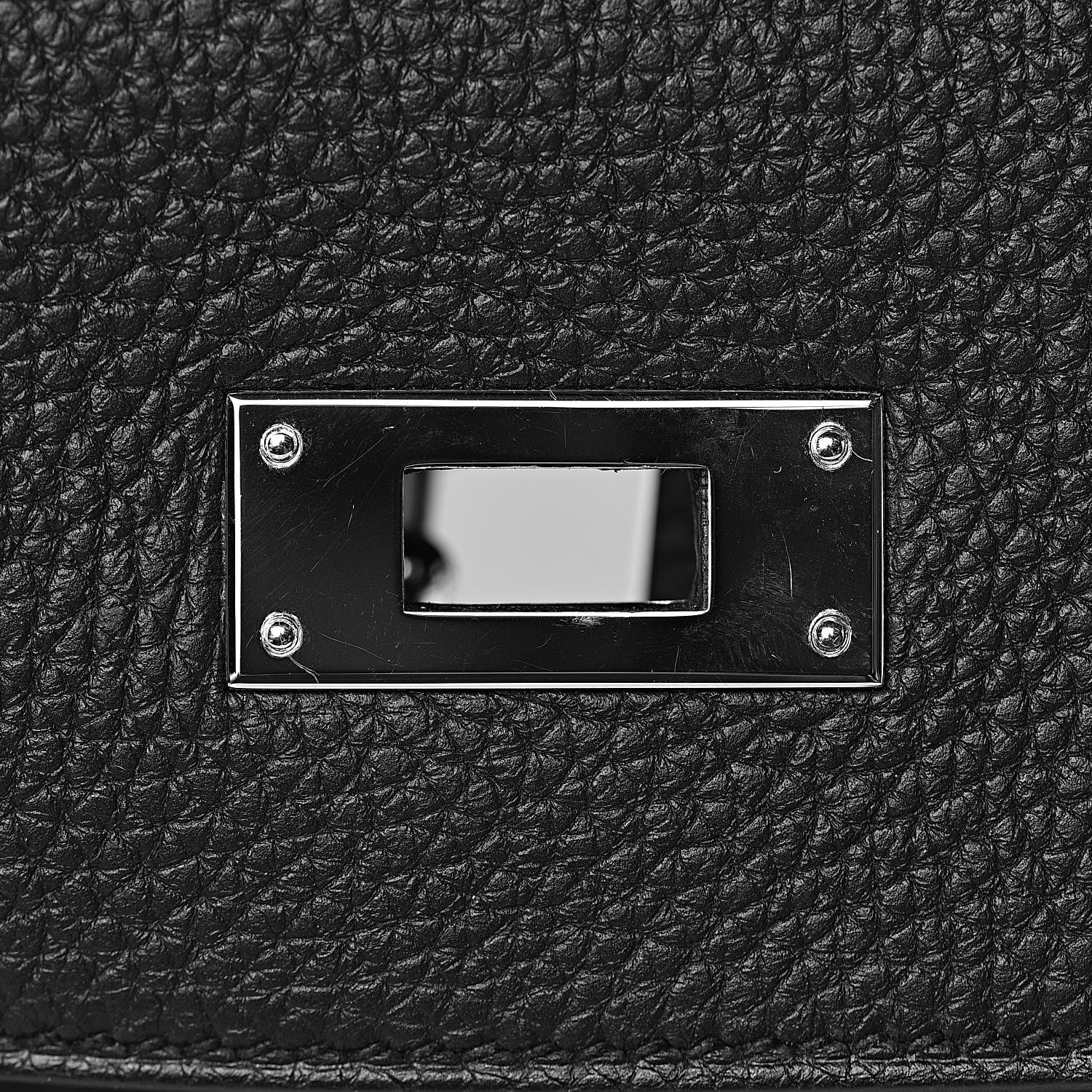 Hermes Togo Matte Alligator Kelly Retourne Touch 32 Black 38 of 42