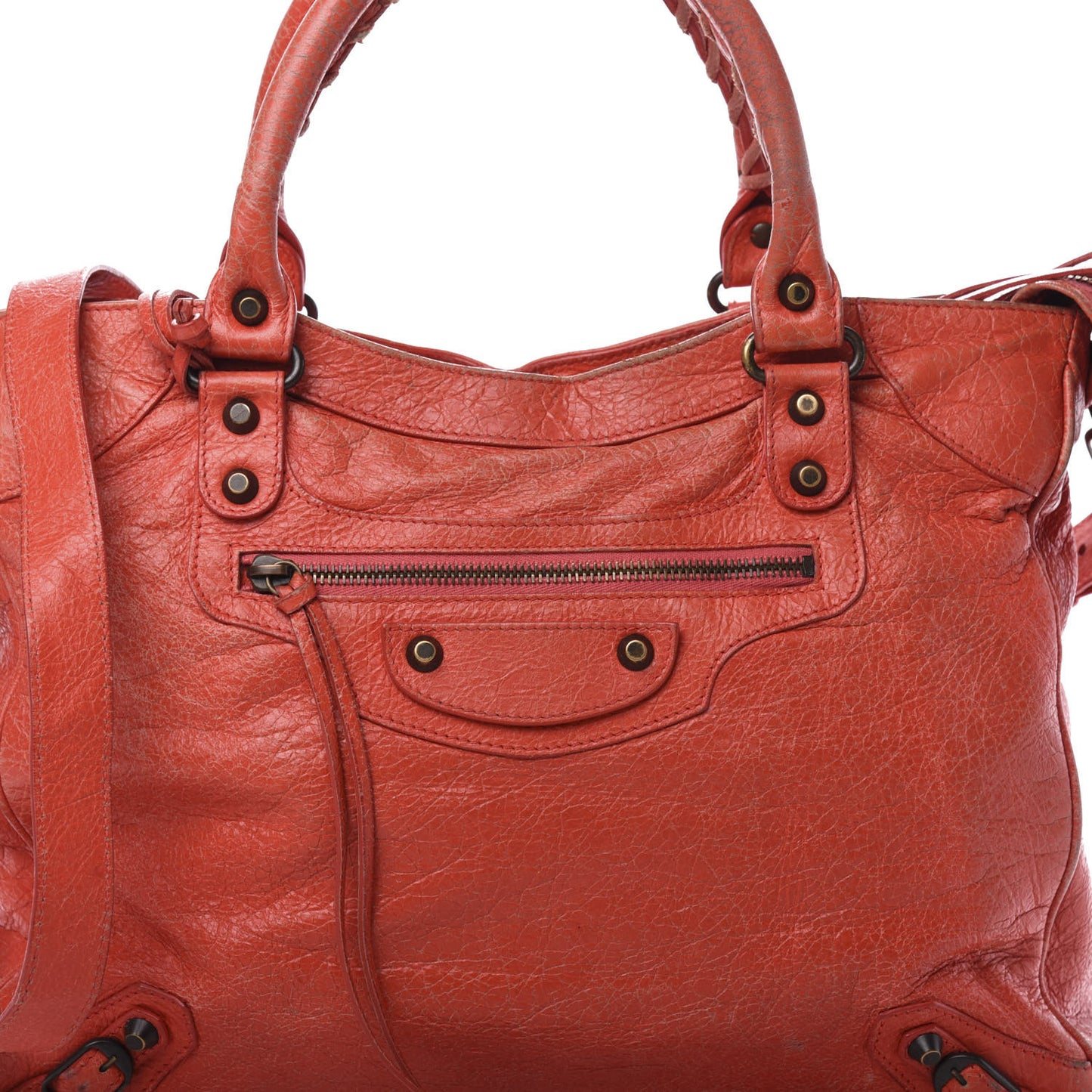 Agneau Classic Hardware Velo Rose Corail