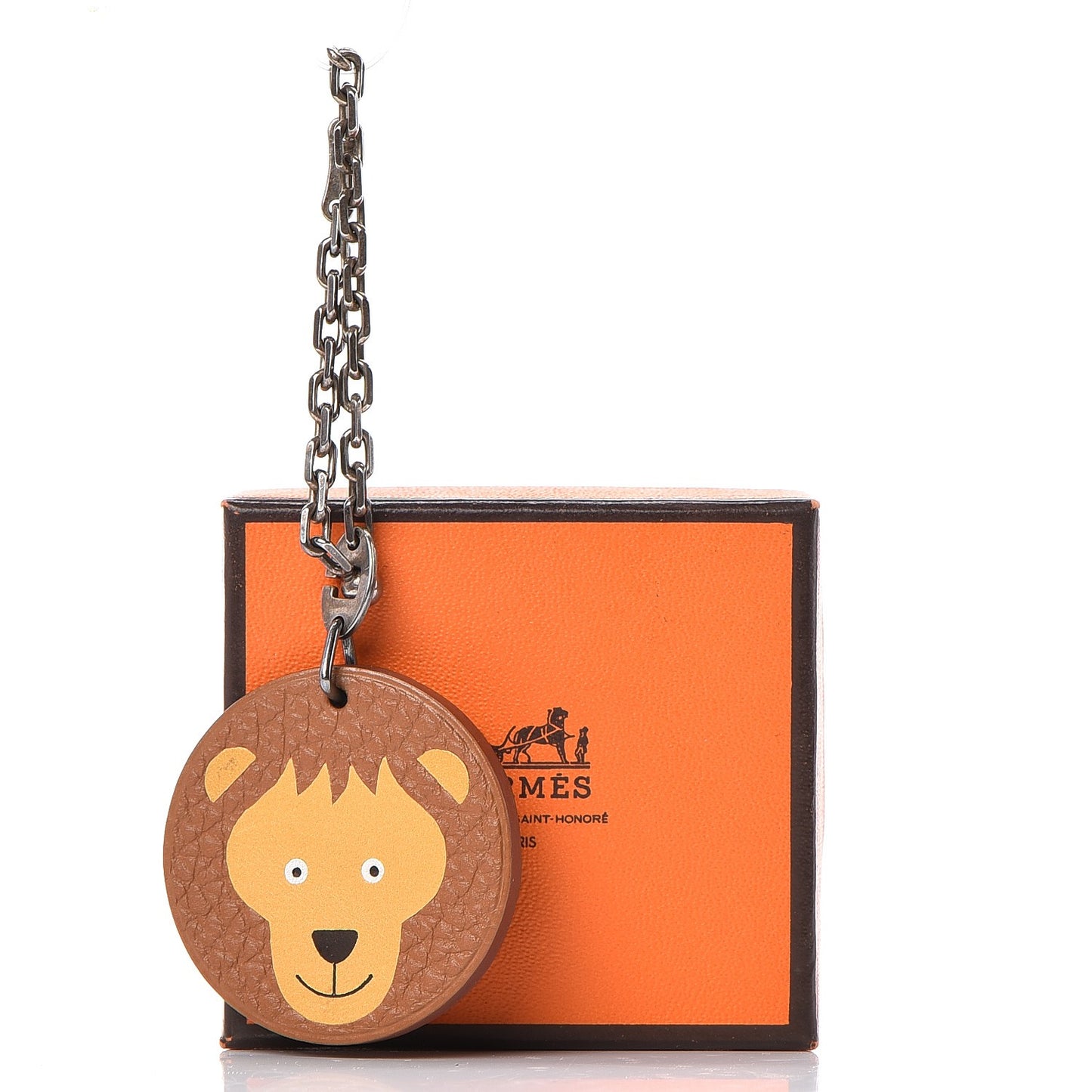 Togo Lion Bag Charm Gold