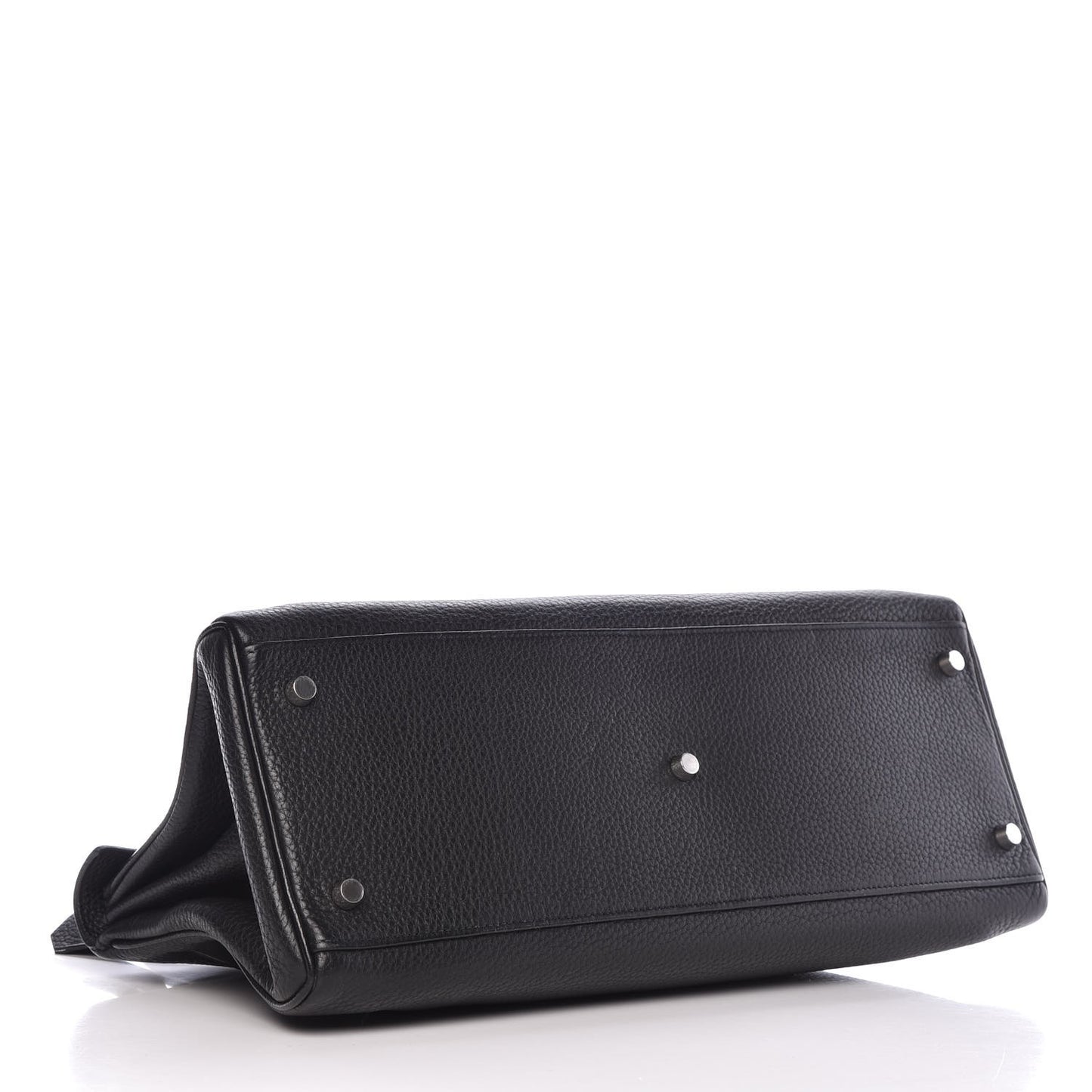 Taurillon Clemence Shoulder Kelly 40 Black