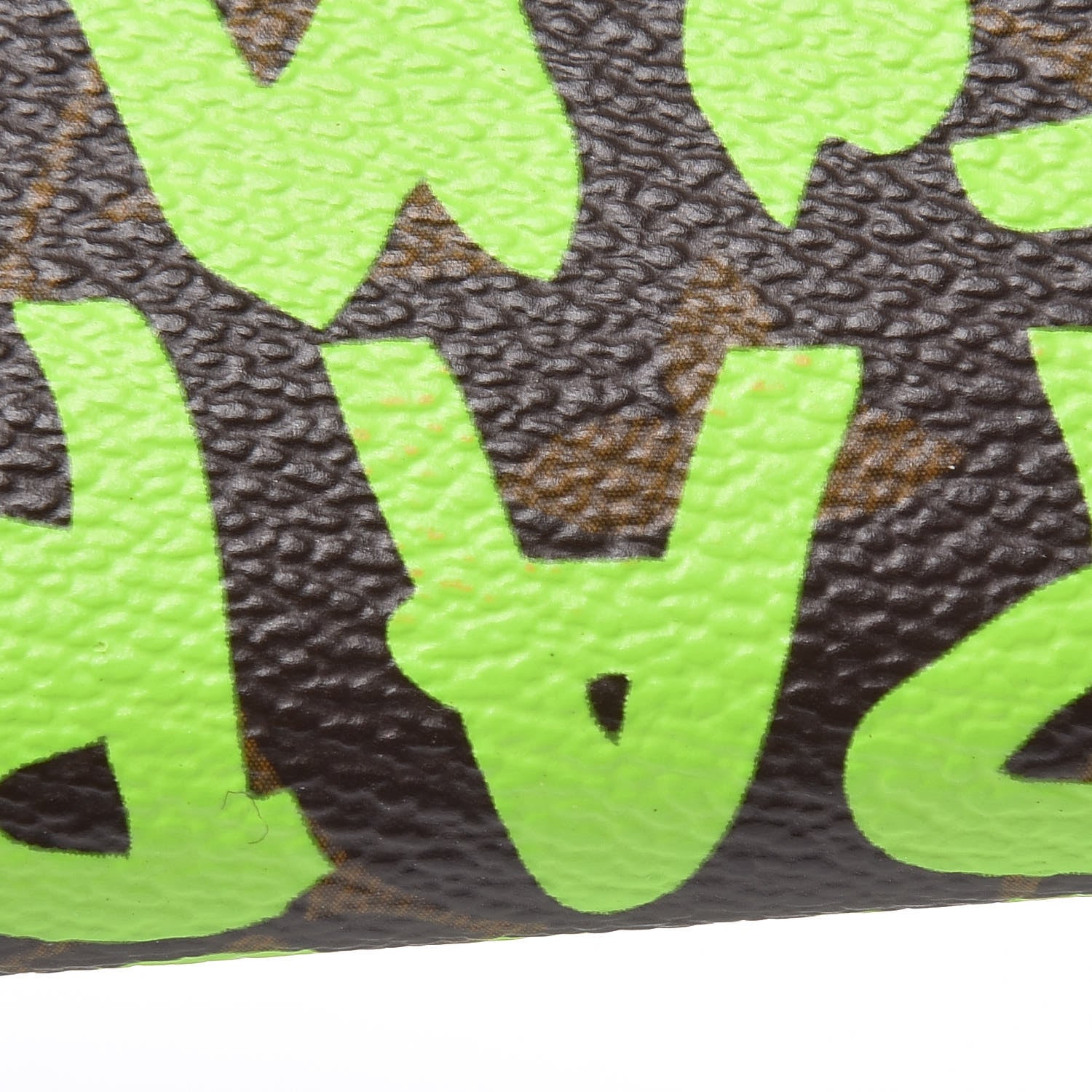 Louis Vuitton Monogram Graffiti Zippy Coin Purse Wallet Green 7 of 8