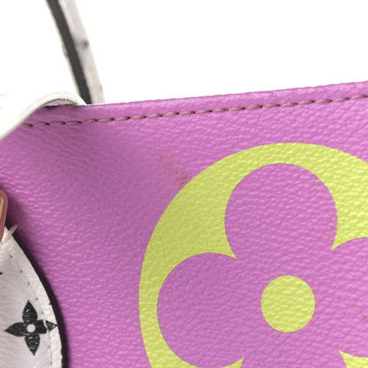 Louis Vuitton Monogram Giant Onthego GM Pink Lilac 14 of 15