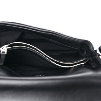 Givenchy Soft Calfskin 4G Embossed Medium Shoulder Bag Black 5 of 8