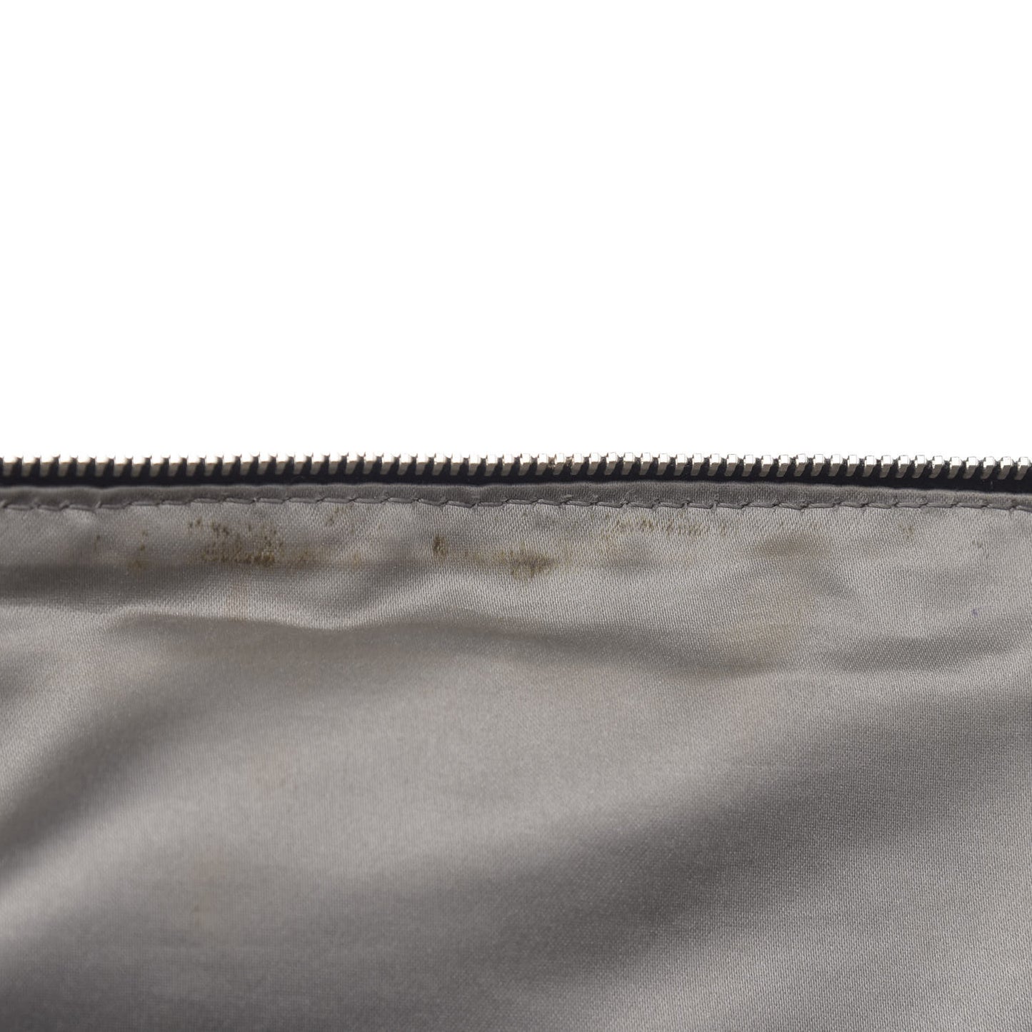 Distressed Lambskin Large Lady Braid Satchel Black
