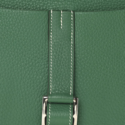 Hermes Taurillon Clemence Halzan 31 Malachite 8 of 10