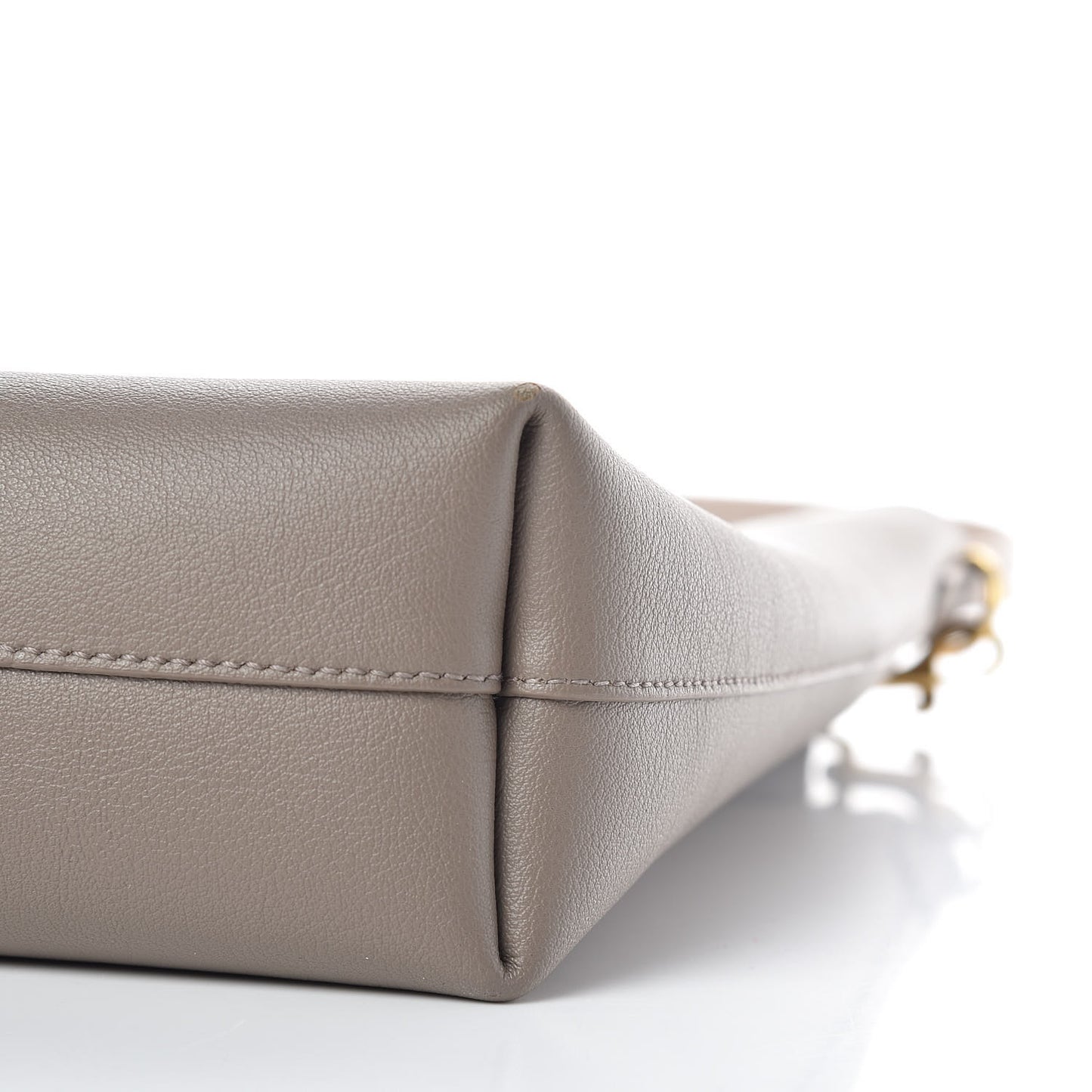 Calfskin Toy Shopping Tote Light Natural
