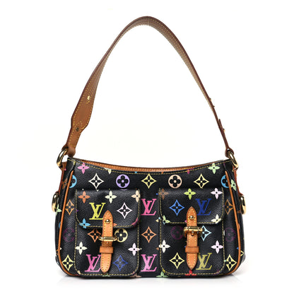 Louis Vuitton Monogram Multicolor Lodge PM Black 1 of 9