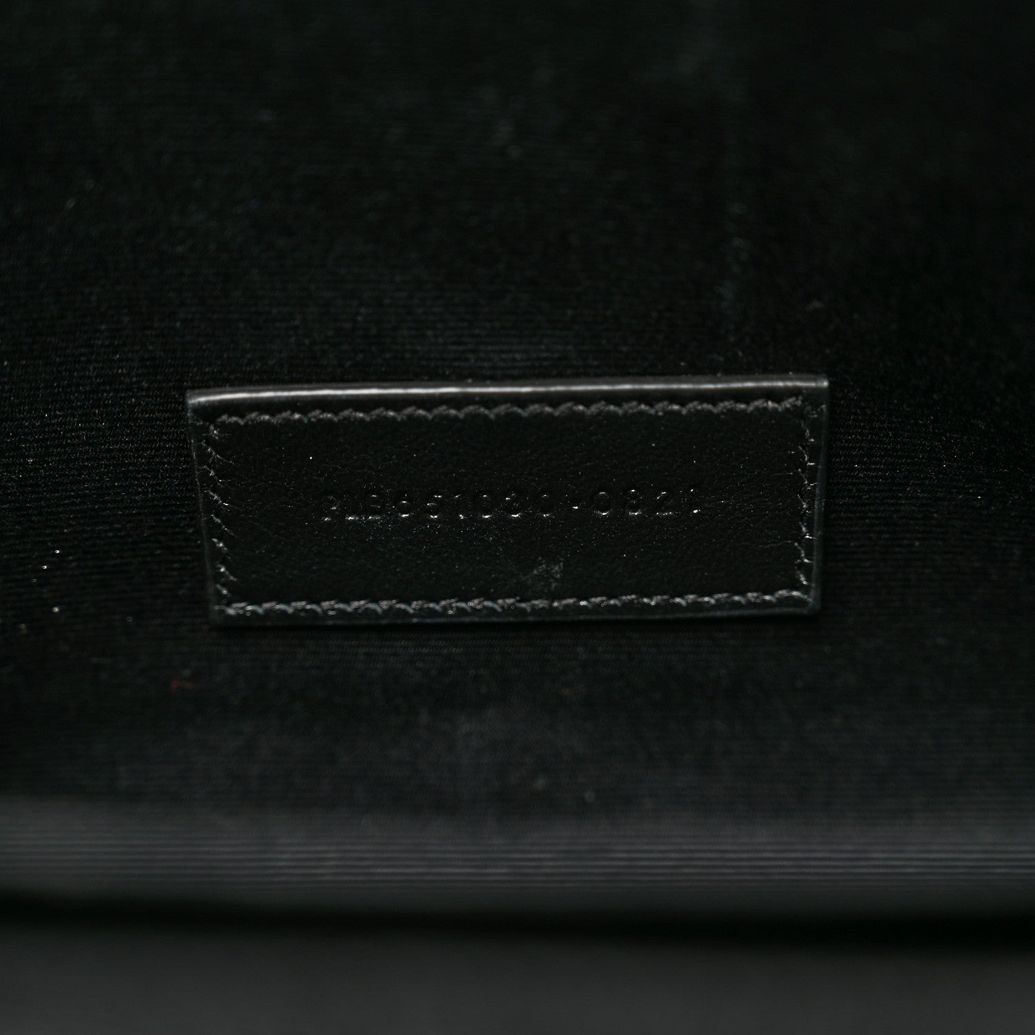 Saint Laurent Grain De Poudre Textured Mixed Matelasse Triquilt Monogram Clutch Black 7 of 8