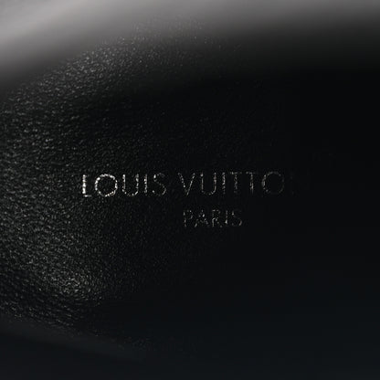 Louis Vuitton Monogram Stretch Fabric Silhouette Ankle Boots 39 Black 8 of 8