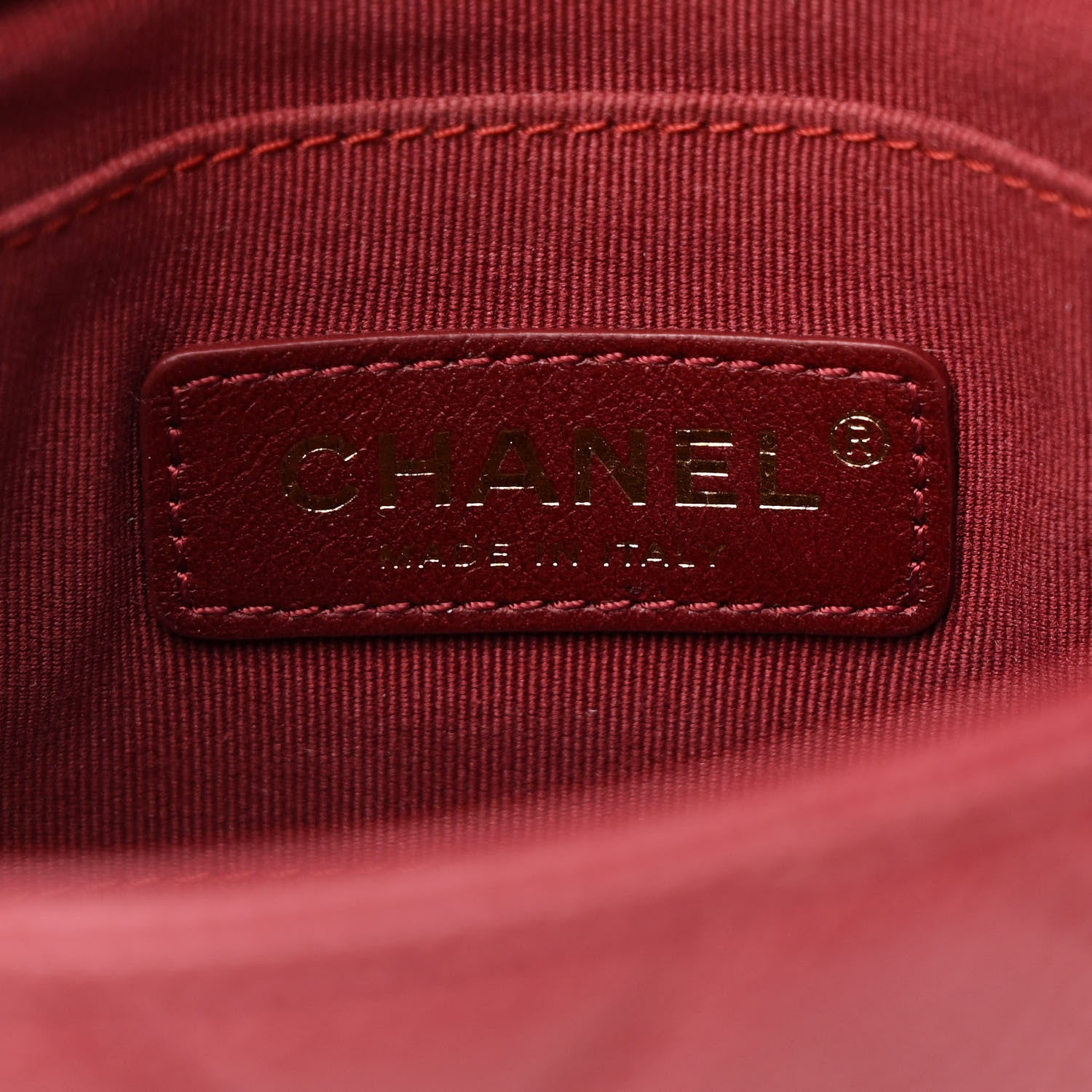 Chanel Caviar Quilted Mini Chain Soul Flap Burgundy 6 of 11