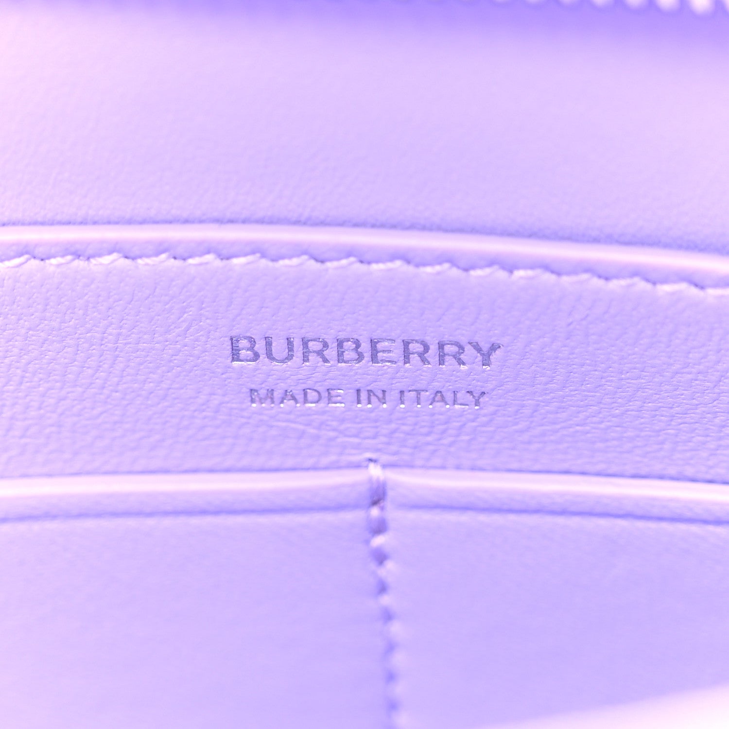 Burberry Smooth Calfskin TB Shoulder Bag Soft Violet 6 of 12
