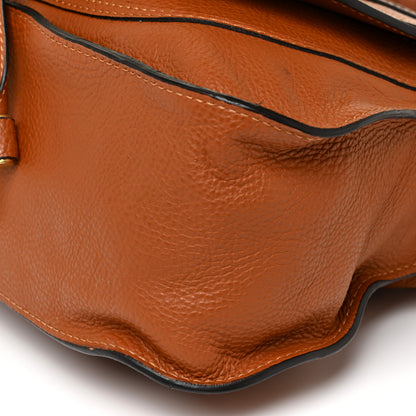 Chloe Calfskin Medium Marcie Satchel Tan 8 of 12