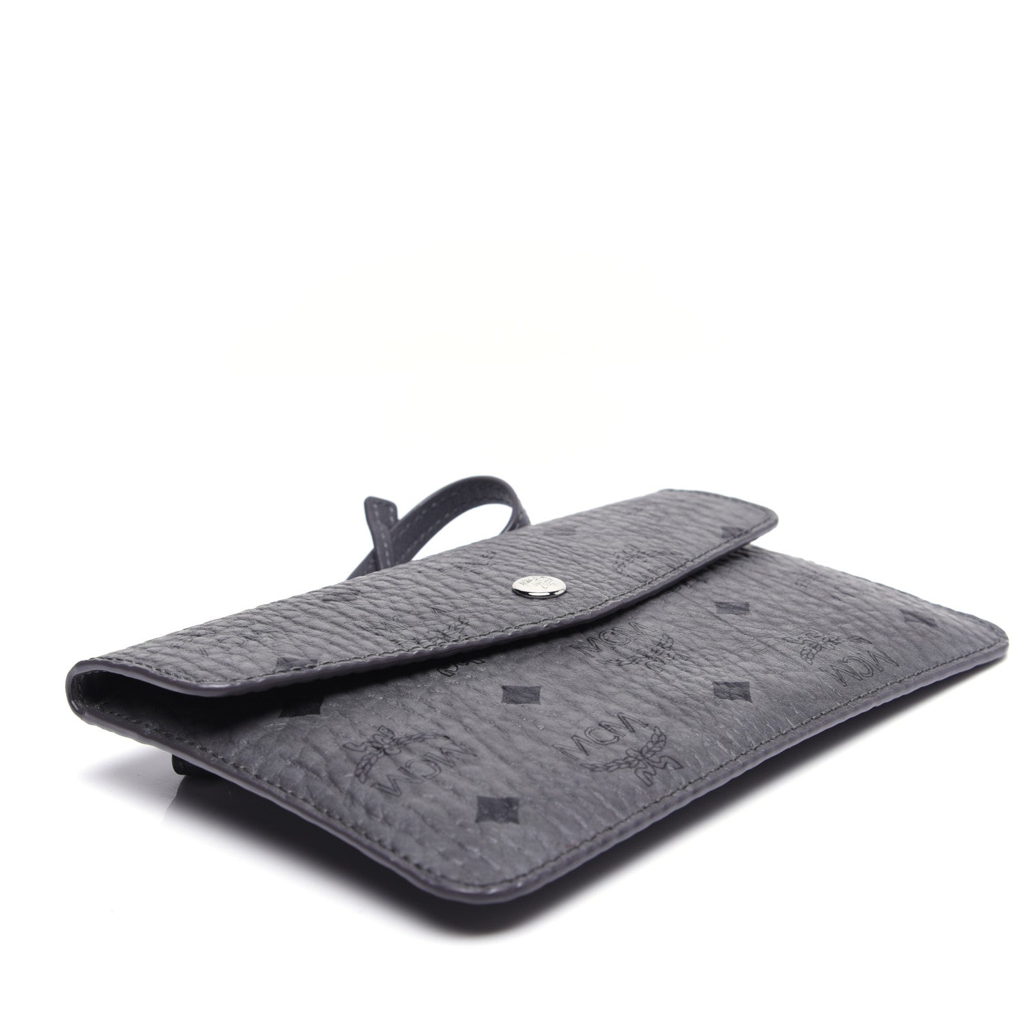 MCM Visetos Pouch Phantom Grey 4 of 10