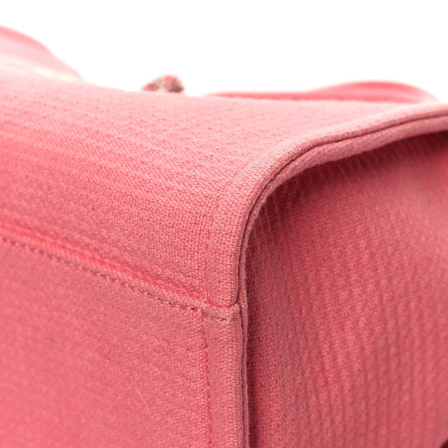 Chanel Mixed Fibers Small Deauville Tote Pink 12 of 16