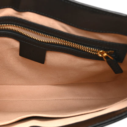 Gucci Boarded Dyana Lux Calfskin Small Jackie 1961 Hobo Black 5 of 11