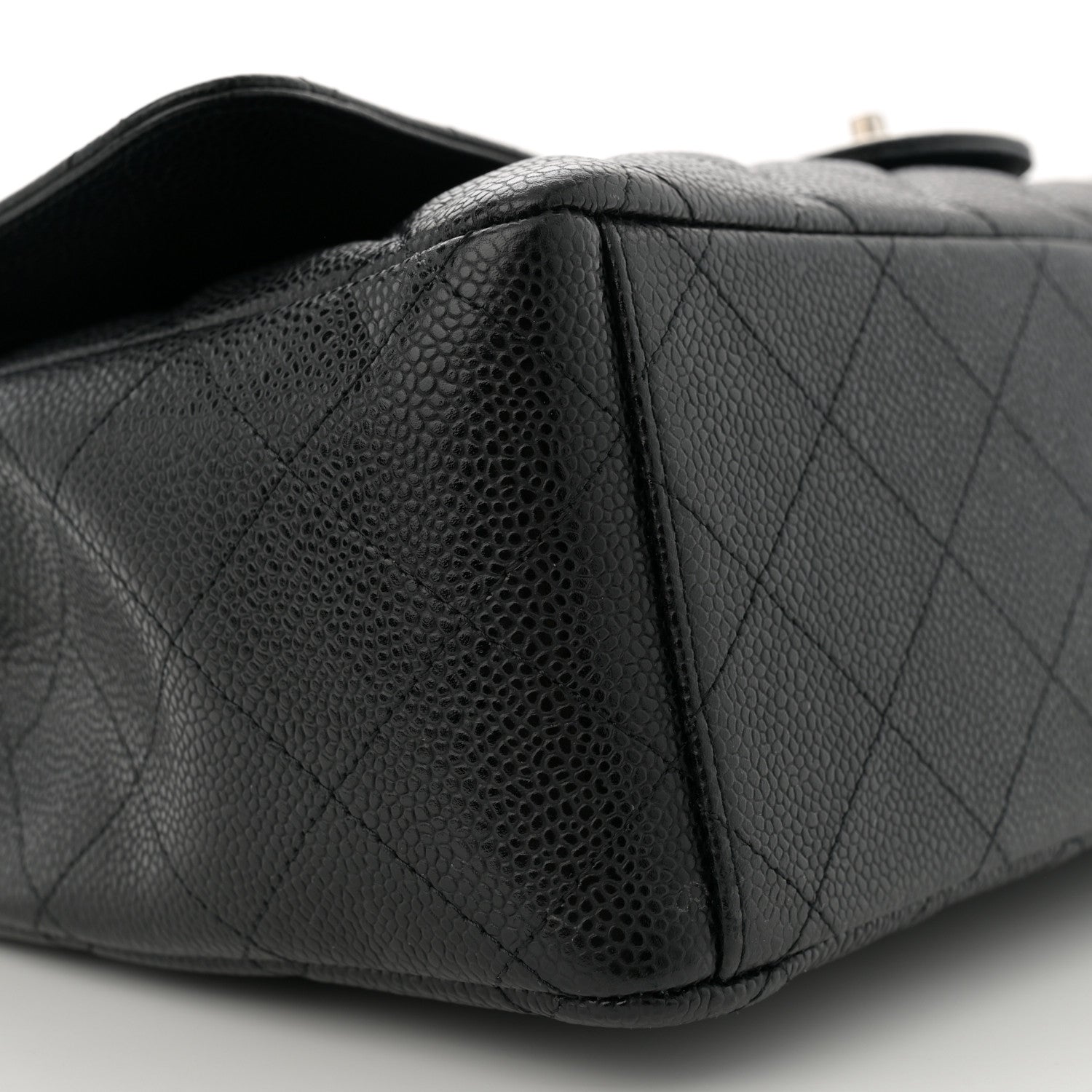 Chanel Caviar Quilted Maxi Double Flap Black 9 of 13