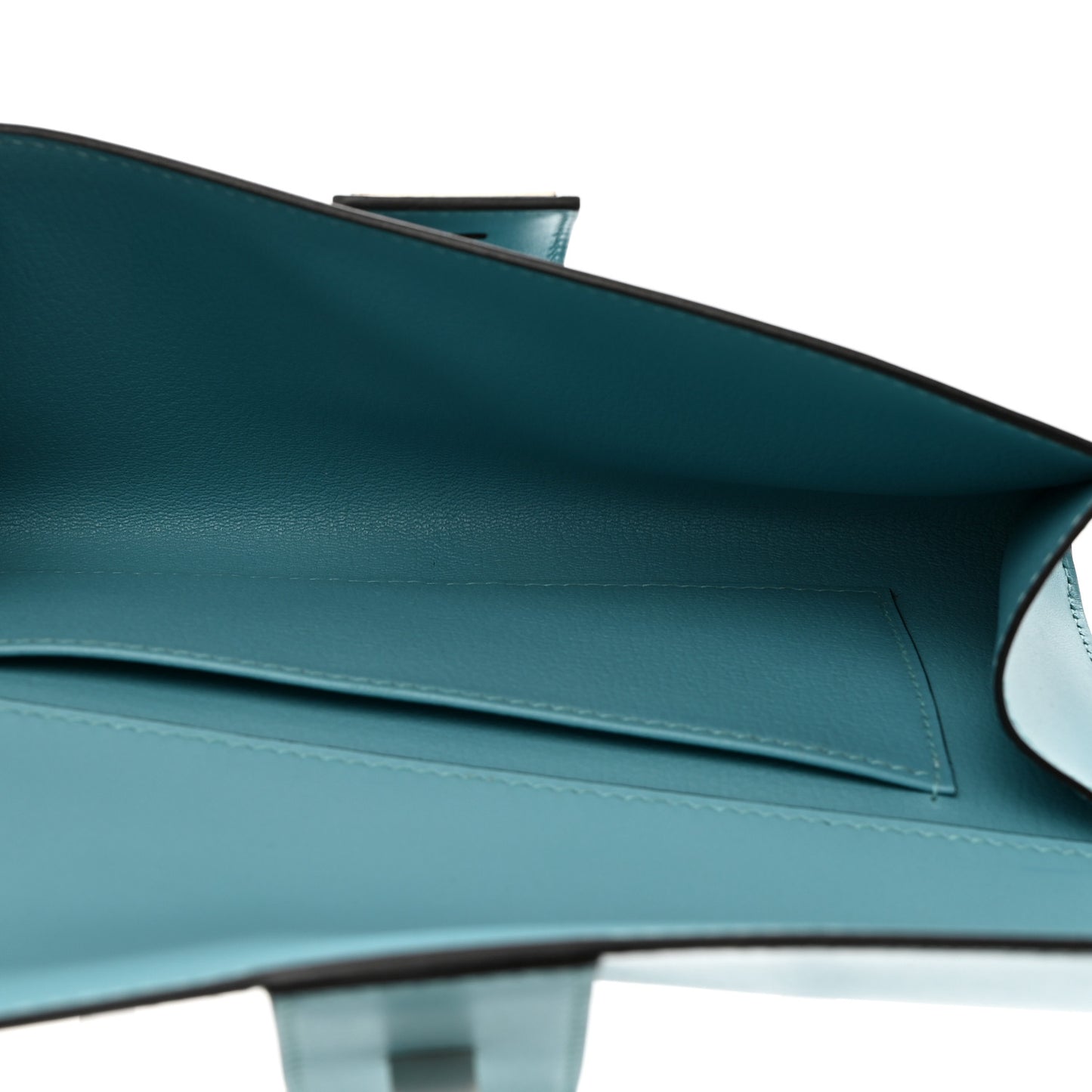 Tadelakt Medor 23 Clutch Bleu Atoll