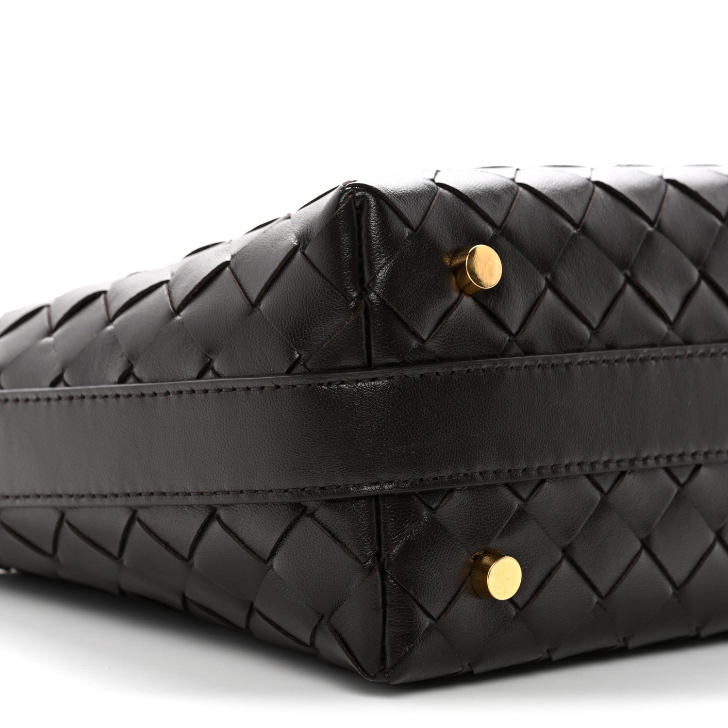 Bottega Veneta Calfskin Nappa Intrecciato Mini Wallace Fondant 9 of 11
