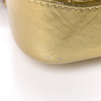 Chanel Metallic Aged Calfskin Quilted Small Gabrielle Hobo Gold 11 of 13