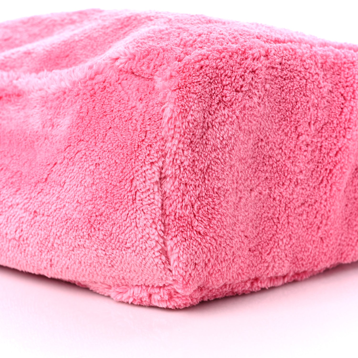 Prada Terry Cloth Tote Bag Petalo Black 7 of 7