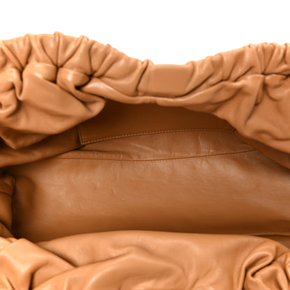 Mansur Gavriel Lambskin Cloud Clutch Caramel 5 of 9