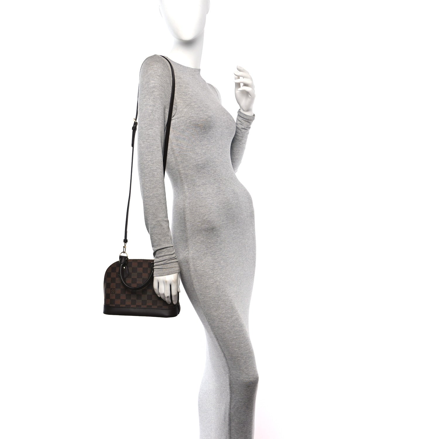 Louis Vuitton Damier Ebene Alma BB 2 of 10