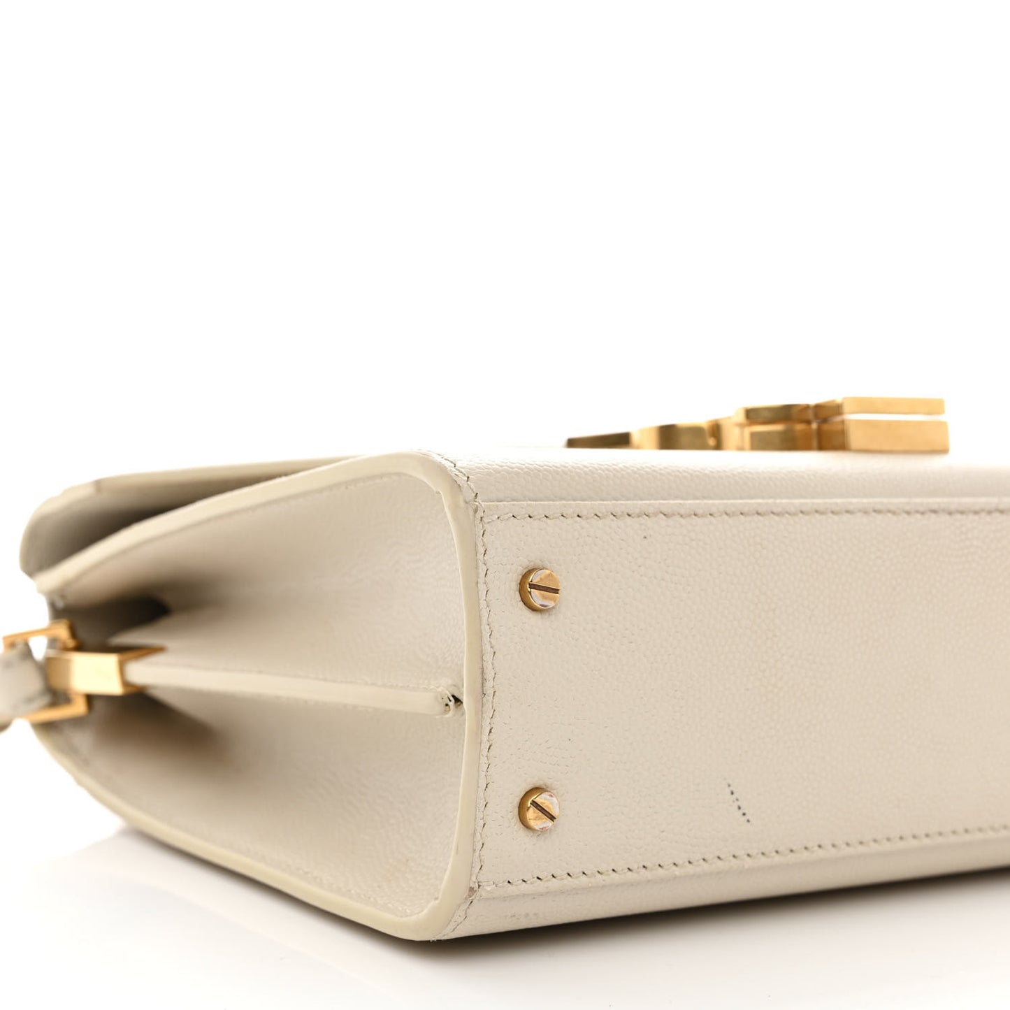 Grain de Poudre Mini Classic Monogram Cassandra Top Handle Vintage White