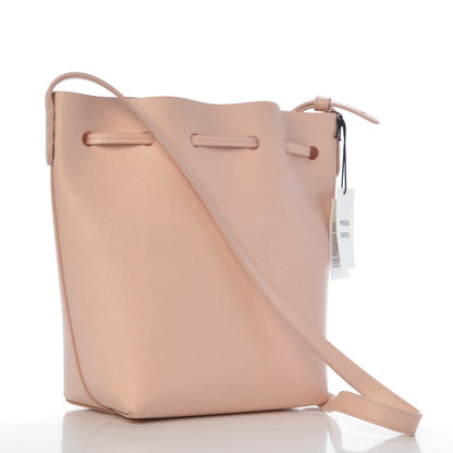 Mansur Gavriel Saffiano Mini Bucket Bag Rosa 3 of 7