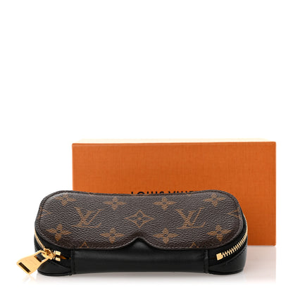 Louis Vuitton Monogram Emilie Zippered Sunglasses Case Black 8 of 8
