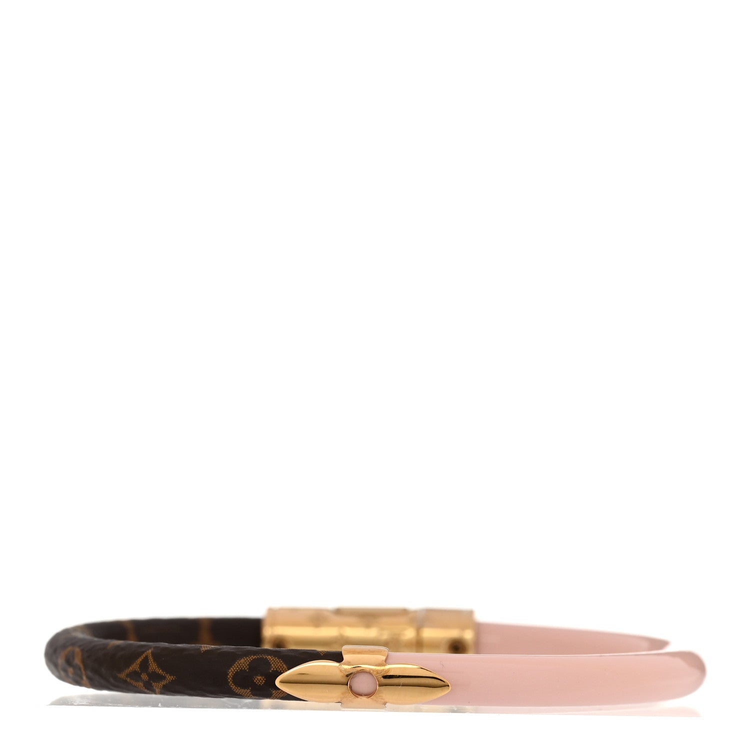 Louis Vuitton Monogram Daily Confidential Bracelet 17 Rose Ballerine 3 of 5