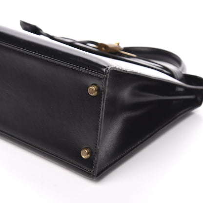 Hermes Box Kelly Sellier 28 Black 13 of 14
