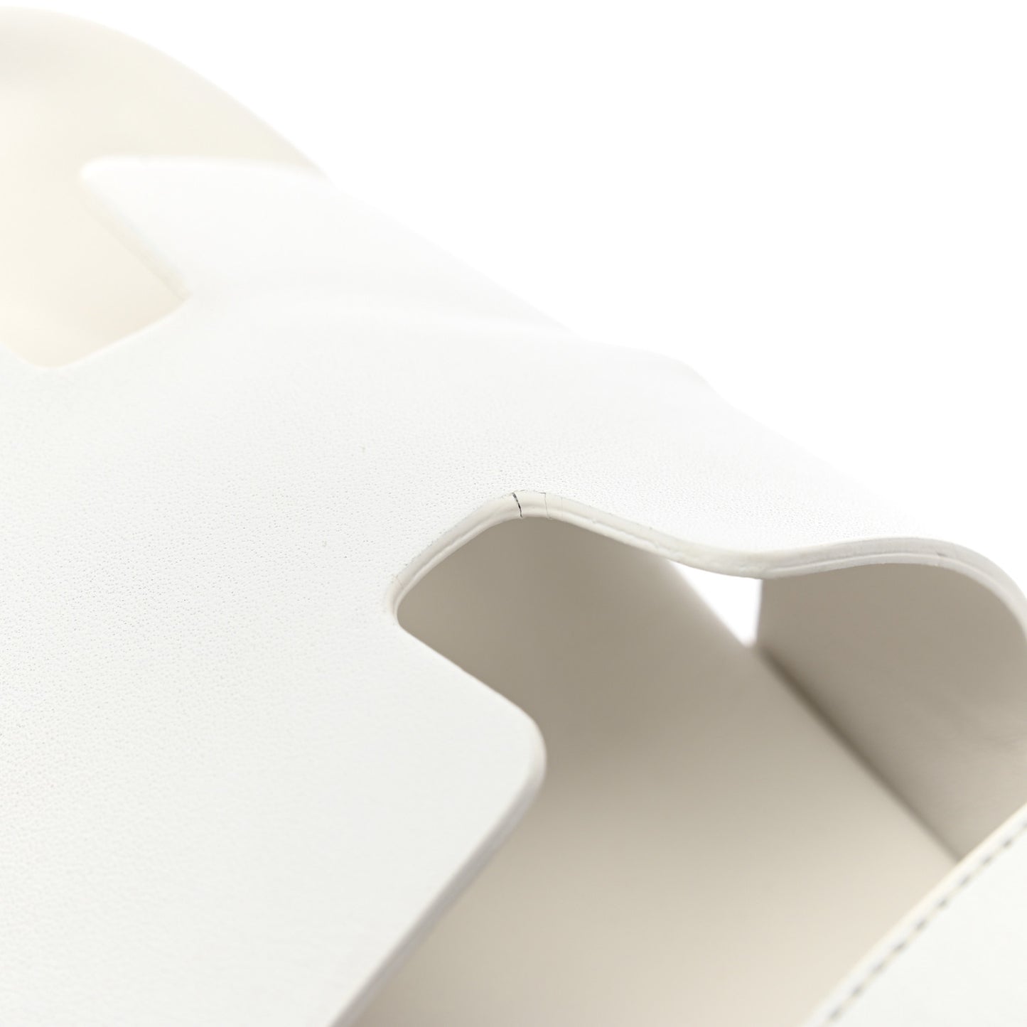 Calfskin Mens Chypre Sandals 45 White