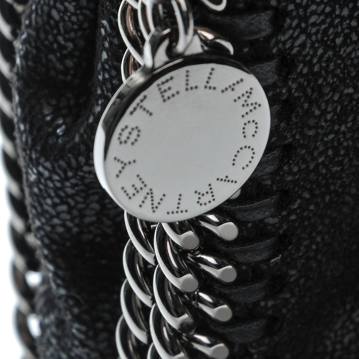 Shaggy Deer Falabella Crystal Embellished Crossbody Bag Black