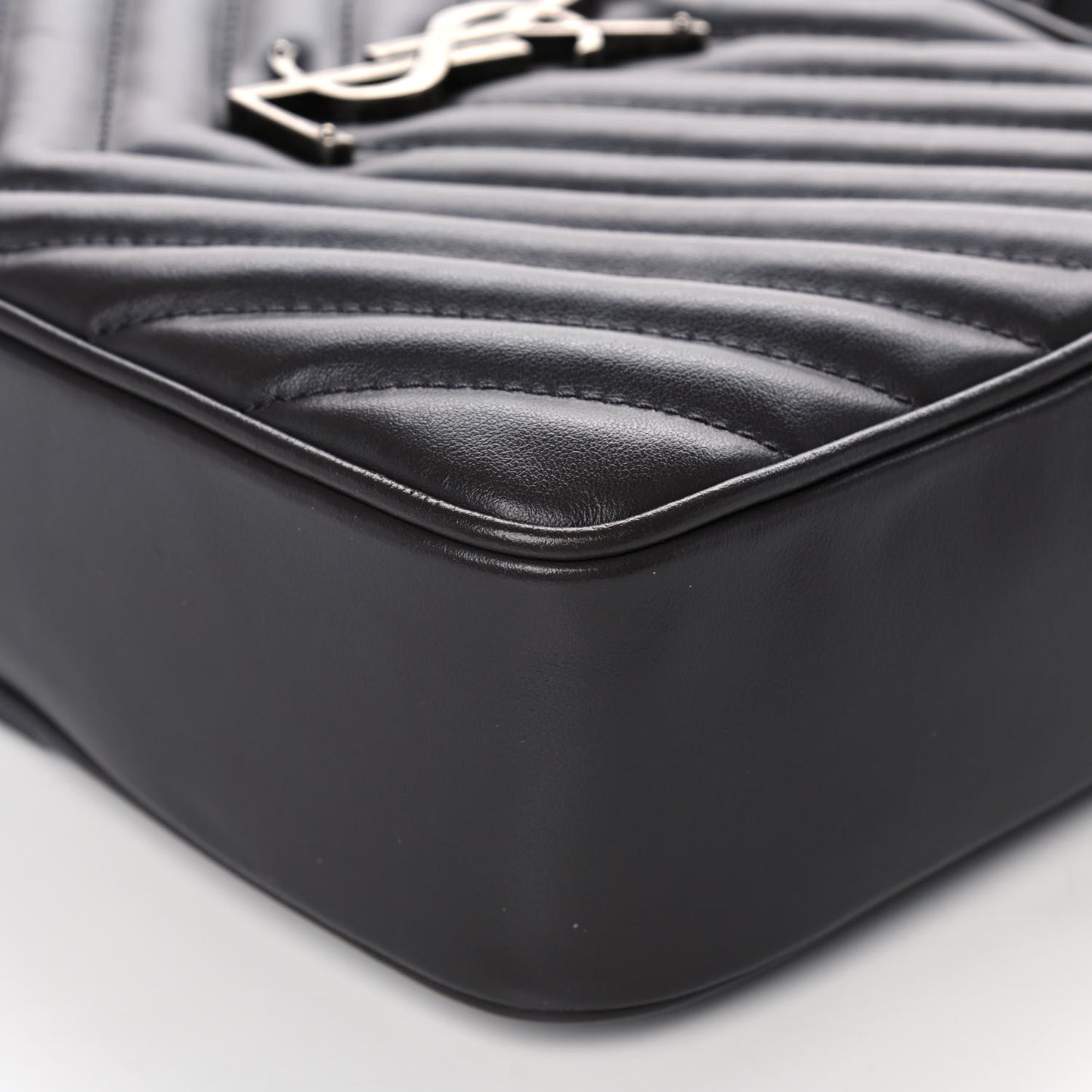 Calfskin Matelasse Monogram Lou Camera Bag Sea Pebble