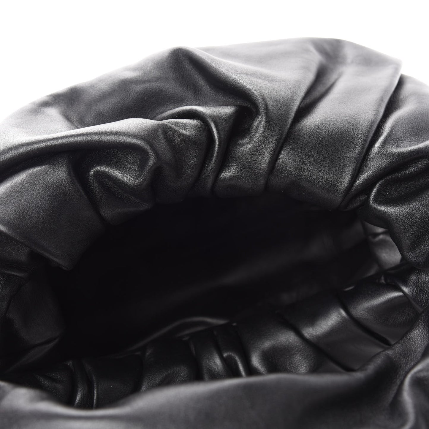 Smooth Butter Calfskin The Shoulder Pouch Black