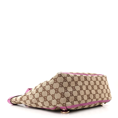 Gucci Monogram Small Abbey Tote Fuchsia 4 of 11