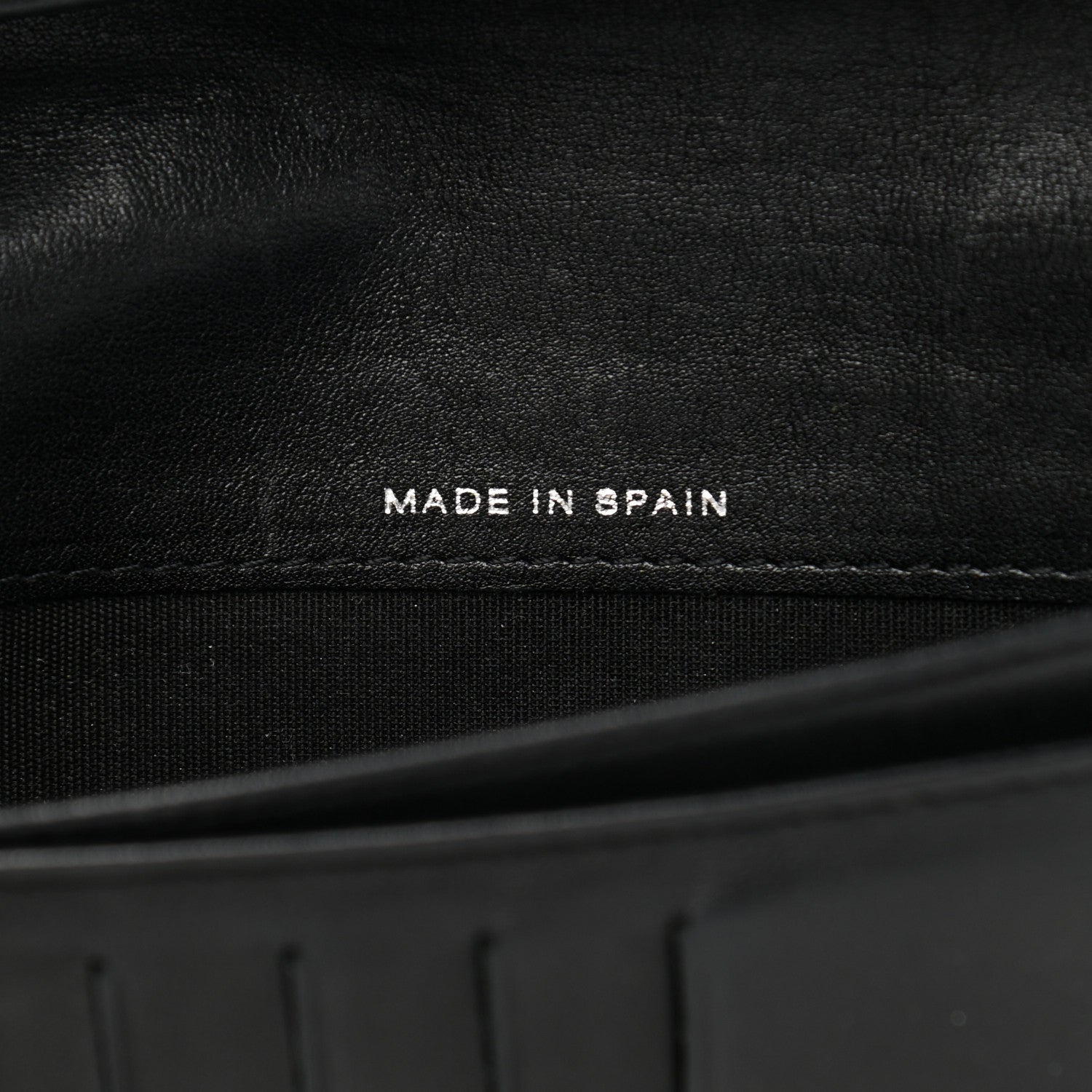 Chanel Caviar Timeless CC Yen Wallet Black 7 of 8